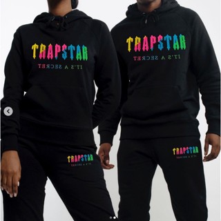 Trapstar แฟชั่นเสื้อแจ็กเก็ตลําลองลายพรางสไตล์ใหม่สําหรับผู้ชายและผู้หญิง