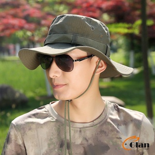 Glanxuan หมวกปีนเขา หมวกปีกกว้าง mountaineering hat