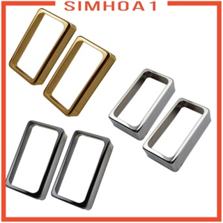 [Simhoa1] ฝาครอบปิ๊กอัพฮัมบัคเกอร์ ทองเหลือง สีทอง สําหรับกีตาร์ไฟฟ้า