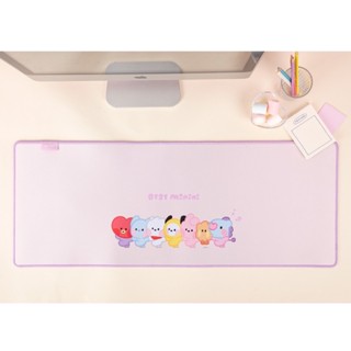 พร้อมส่งที่ไทย(มีเก็บปลายทาง)🎉แผ่นรองเมาส์แบบยาว Long Mouse Pad Minini Baby BT21