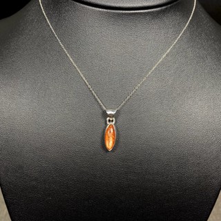 จี้หินเงินแท้ ซันสโตน (Sunstone Pendant with 925 Silver) #2