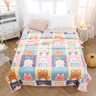 ผ้าห่มนาโน แบบลาย 6ฟุต (180 x 200 ซม.) แบบหนาพิเศษ