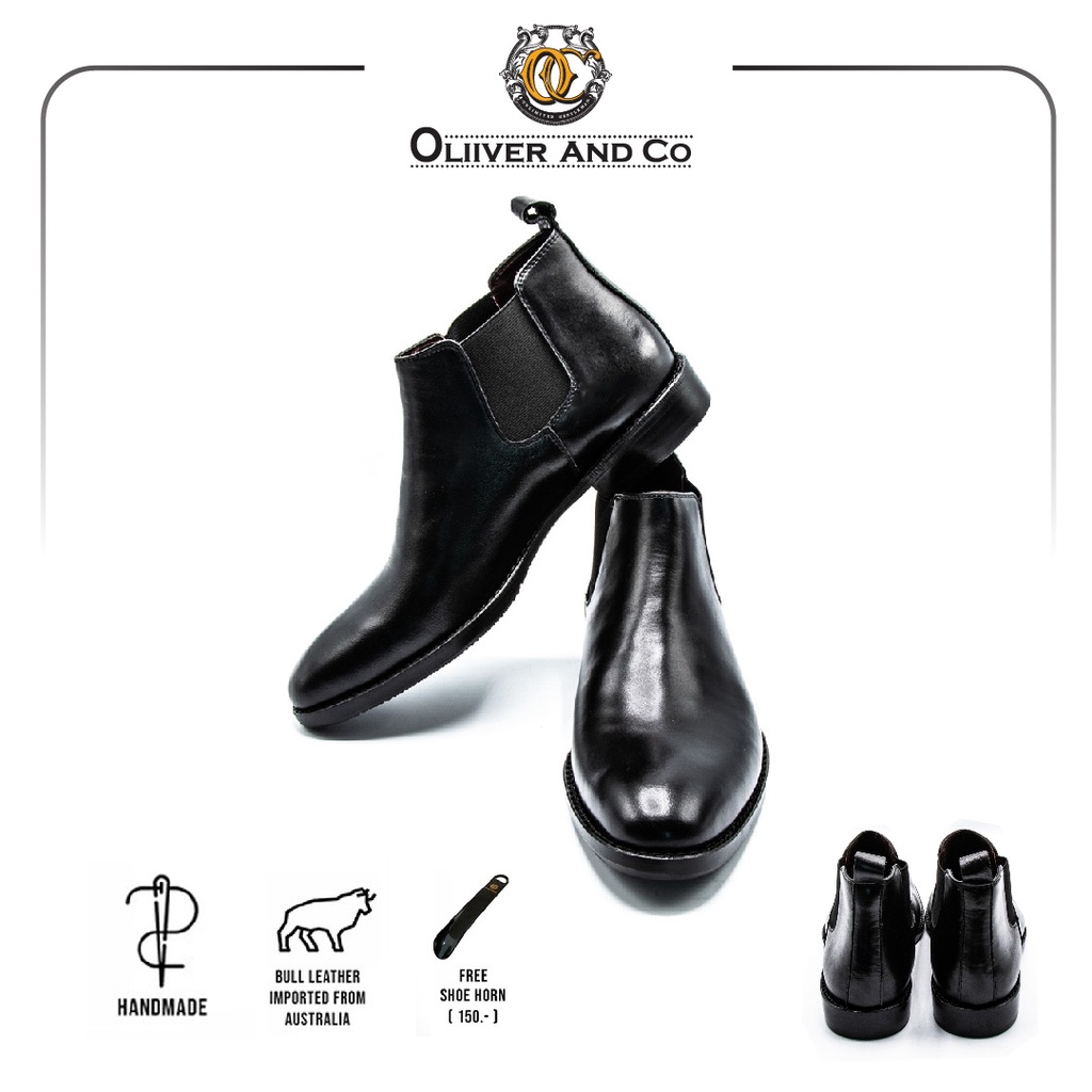 Oliver & Co. OC 025 - Chelsea Boot (Black)