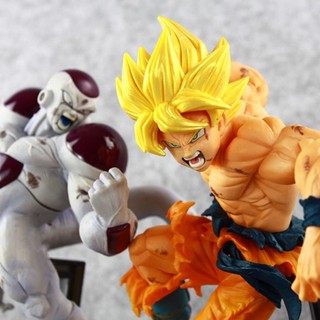 ตุ๊กตาฟิกเกอร์ Dragon Ball Z Competitor Super Saiyan Son Goku Frieza ของเล่นสําหรับเด็ก△