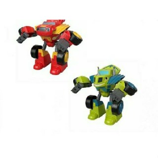 Nickelodeon Blaze &amp; the Monster Machines Transforming Robot Rider Zeg หุ่นยนต์แปลงร่าง คละแบบ รุ่น FTB93