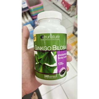 Trunature Ginkgo Biloba 120mg/340 Softgels