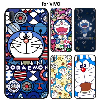 เคส VIVO V29 V23 V23E V21 V21E T1 V2021 V2040 V2025 V20 SE V2020 V2022 V2023 Y73 2021 V2250 5G V19 PRO โทรศัพท์มือถือ ลายการ์ตูนโดราเอมอน สําหรับ