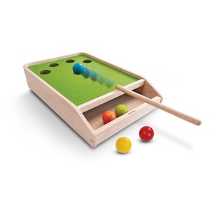 PlanToys 4629 Ball Shoot Board Game เกมลูกบอล ของเล่นเสริมทักษะ ของเล่นฝึกความคิด ของเล่นสำหรับเด็ก 3 ขวบขึ้นไป