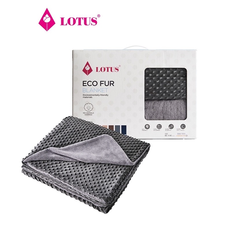 Lotus ผ้าห่มรุ่น 🔥ECO FUR BLANKET ผ้าห่ม 2 ฤดู 🔥