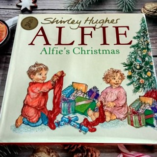 หนังสือปกแข็ง Alfies Christmas มือสอง