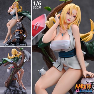 Figure ฟิกเกอร์ Yomi Studio Naruto Shippuden Gals นารูโตะ นินจาจอมคาถา Namekuji Tsunade Hime นามาคุจิ ซึนาเดะ ฮิเมะ 1/6