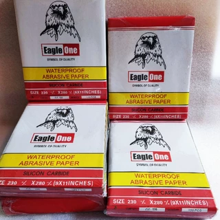 กระดาษทราย Eagle One (1 ชุด = 10 แผ่น)