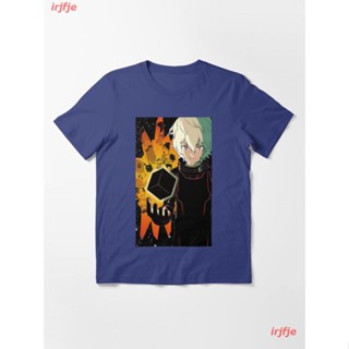 2022 Yuuma Kuga World Trigger Essential T-Shirt เสื้อยืดพิมพ์ลายการ์ตูนมังงะ ดผ้าเด้ง คอกลม cotton แฟชั่น discount Unise