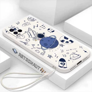 เคสโทรศัพท์ซิลิโคน แบบนิ่ม ลายนักบินอวกาศ สําหรับ VIVO Y33S Y21T Y21S Y33S Y11 Y12 Y15 Y17 Y12S Y12A Y15S Y15A Y20S Y20i Y19 Y91C Y30 Y50 Y51 S1 HOSTR