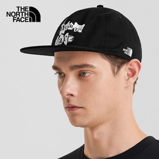 THE NORTH FACE EMBROIDERED EARTHSCAPE BALLCAP - TNF BLACK/TNF WHITE หมวกปีก หมวก เสื้อผ้า UNISEX