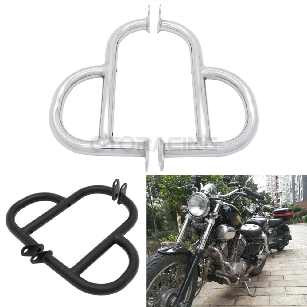 Motorcycle Bumper Engine Guard Crash Bars For Yamaha Virago 400 535 XV400 XV535 1987-2000 1993 1994 1995 1996 1997 1998