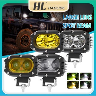 HL 4inch 48W Super Bright Offroad LED Work Light Bar Spot Flood Beam DRL 4x4 LED Light ATV LED Bar For yamaha y15z