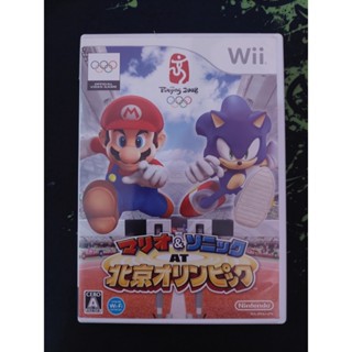 แผ่นแท้ Wii Mario &amp; Sonic at the Olympic Games # (Zone 2 Japan)