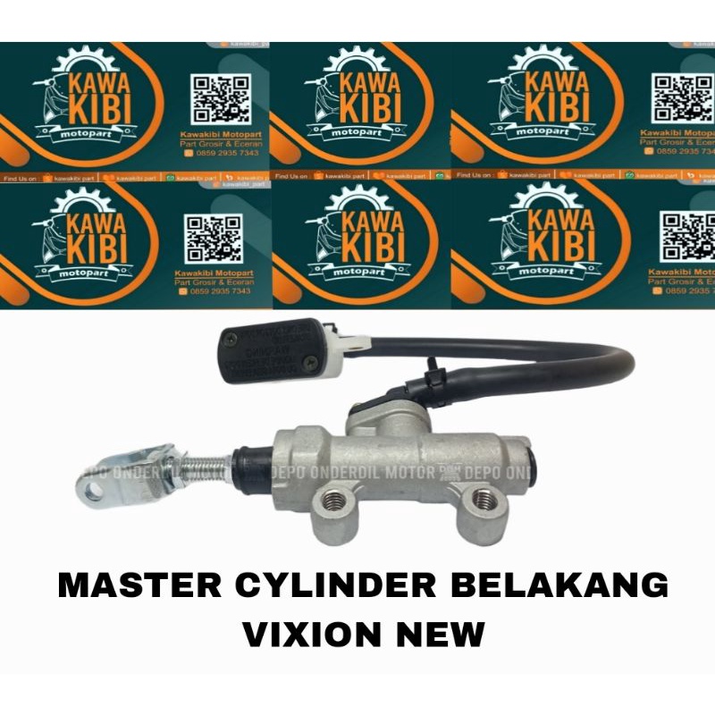 Vixion New Kenzie แม่ปั๊มหลัง - ดิสก์เบรกหลัง Master Housing