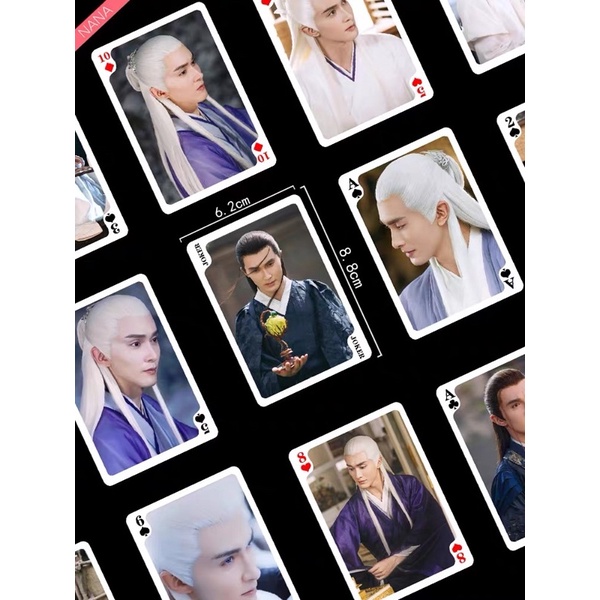 Preorder  การ์ดเกมส์ลายไพ่ลายดาราจีน ซีรีส์จีน #สามชาติสามภพลิขิตเหนือเขนย #ตงหัวตี้จวิน #เกาเว่ยกวง #ตี้ลี่เร่อปา ราคา ถูกที่สุด ดีลบีเคเค แกลเลอรีภาพที่ 3