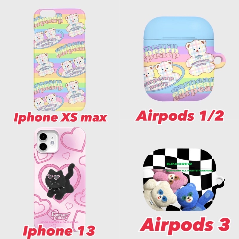 พร้อมส่ง Earpearp Baby merry-rainbow airpods case ลายที่แจมินใช้ เกาหลี jaemin nct iphone XS max/ 13  airpods3 case