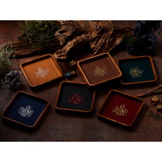 Hydra Square Mini Tray | ถาดไม้ ถาดทอย ลูกเต๋า Dice DnD D&amp;D MTG RPG TRPG เกมกระดาน บอร์ดเกม Game Magic เมจิก