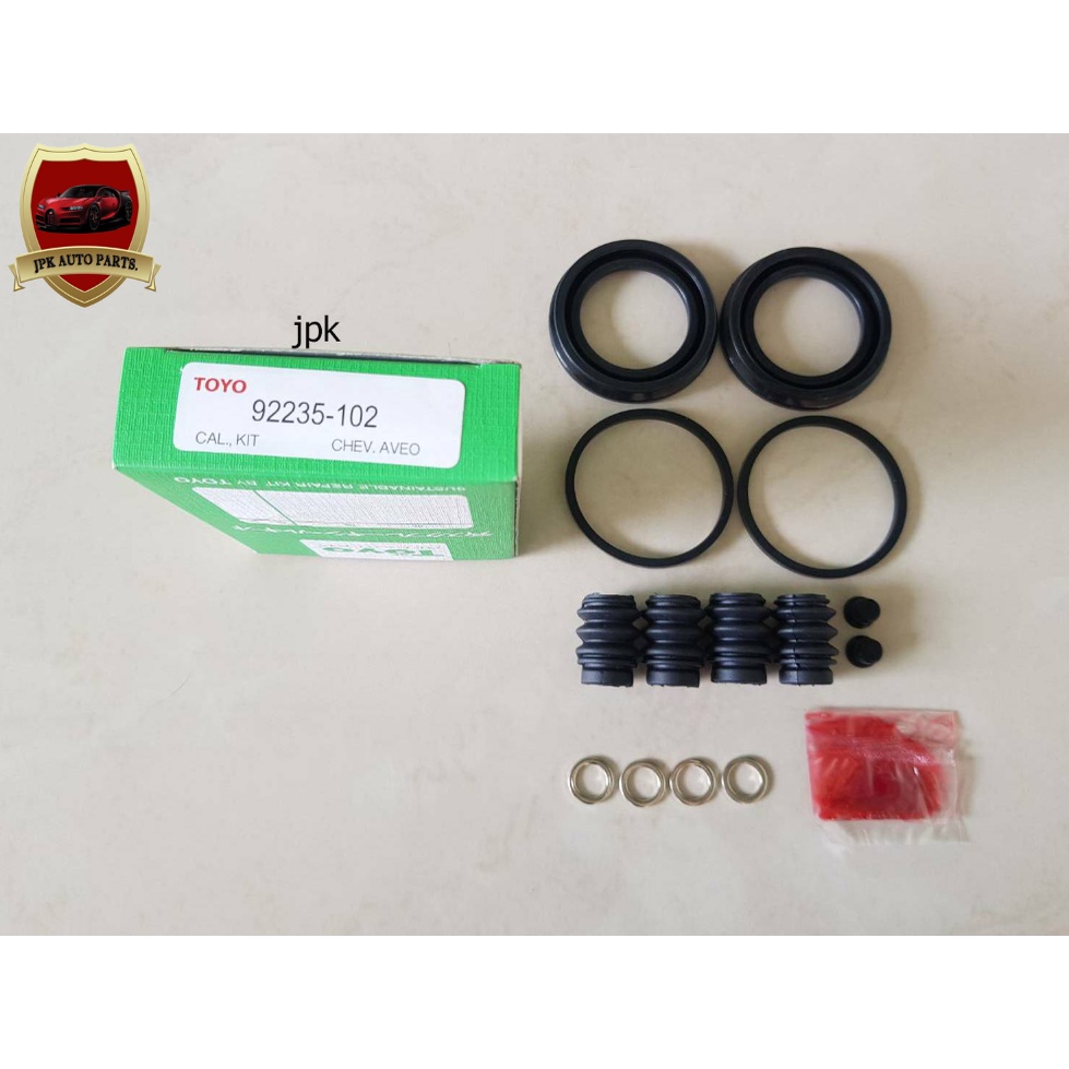 ชุดซ่อมยางดิสเบรคหน้า CHEVROLET AVEO,อาวีโอ้ ยี่ห้อ TOYO JAPAN ชุดละ280บาท