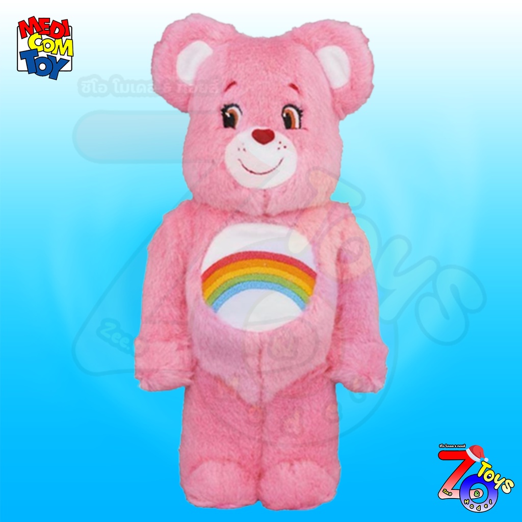 (ของแท้) Bearbrick Care Bear Cheer Bear 400% แบร์บริค Be@rbrick by Medicom Toy ของใหม่ มือ 1