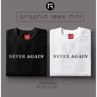 กราฟิก Tees MNL GTM การเลือกตั้งไม่เคยอีกครั้งที่กําหนดเองเสื้อ Unisex เสื้อยืดสําหรับผู้หญิงแล /i9