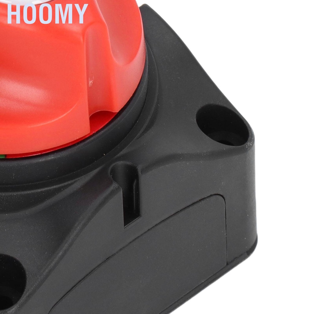 Hoomy RV Car Battery Switch Disconnect Isolator 275A Power Cut Master With M10 Terminal Heat