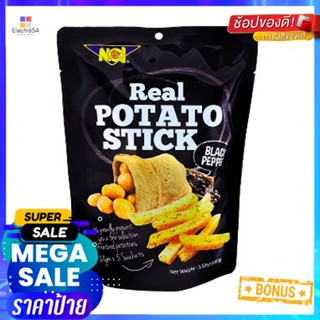 Noi Potato Stick Black Pepper 100g น้อย มันฝรั่งแท่งพริกไทยดำ 100g