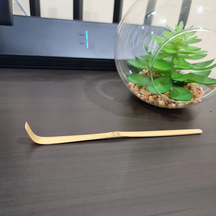 Chashaku  |  ช้อนไม้ไผ่ตักผงชาเขียวมัทฉะ  (Japanese Matcha Bamboo Scoop) 1 ชิ้น