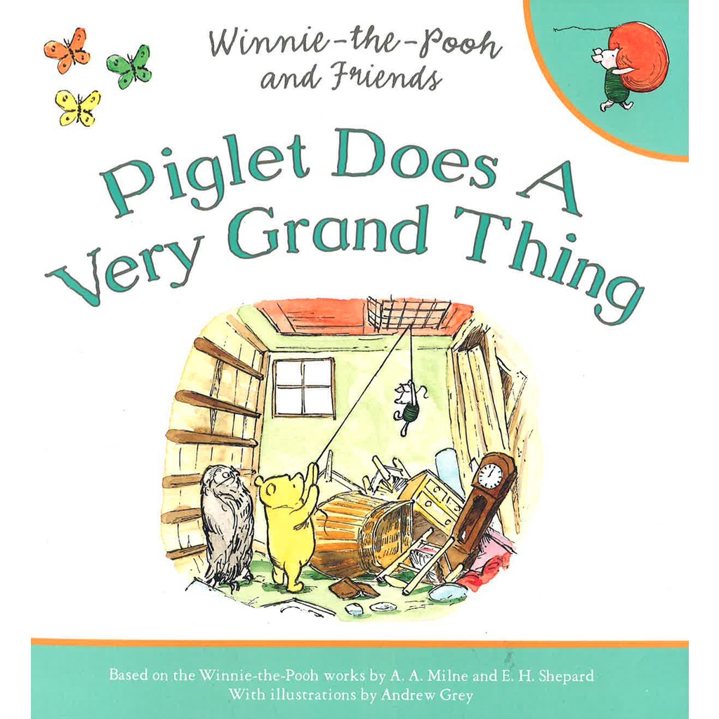 BBW หนังสือ Piglet Does A Very Grand Thing - Dean ISBN: 9780603570100