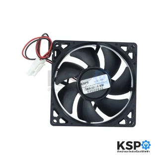 พัดลมตู้เย็น พัดลมระบายความร้อน BEKO เบโค Nidec รุ่น DJF92T7AS5-S02E214 12V DC 0.065A ขนาด 3.6" นิ้ว อะไหล่ตู้เย็น