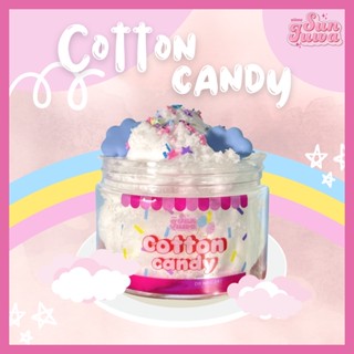 สไลม์สายไหม Cotton Candy Slime เนื้อก้อนเมฆ สไลม์ DIY | sunfuwa