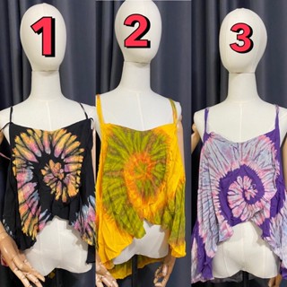 เสื้อมัดย้อมสายเดียว