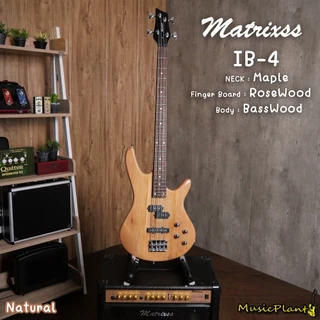 Matrixss Bass เบส เบสไฟฟ้า 4 สาย รุ่น IB-4 พร้อมอุปกรณ์