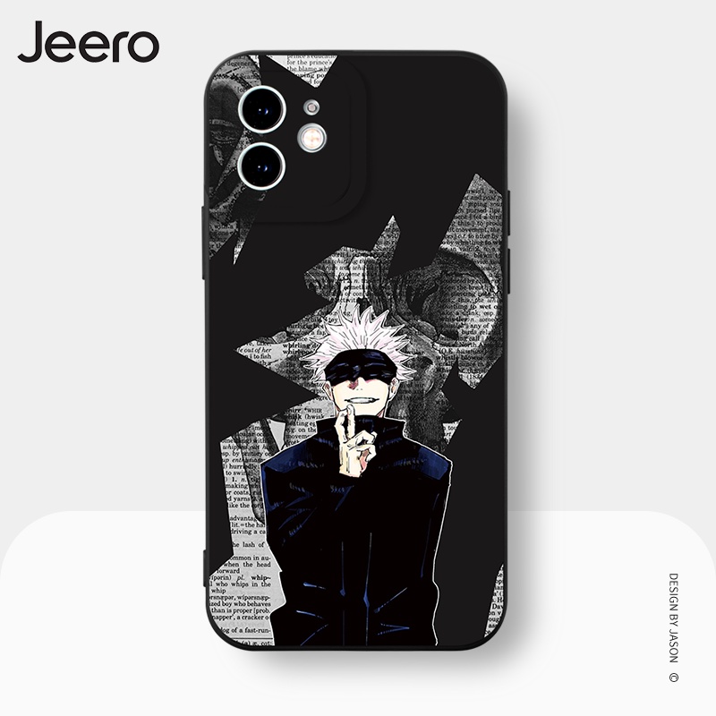 Jeero เคสไอโฟน เคสซิลิโคนนุ่มกันกระแทกการ์ตูนอนิเมะตลก เคสโทรศัพท์ Compatible for iPhone 16 15 14 13 12 11 Pro Max SE 2020 X XR XS 8 7 Plus พลัส HFE1435