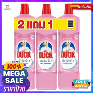 เป็ดมัสเซิลพิ้งห้องน้ำ900มล2ฟรี1DUCK MR MUSCLE PINK BATH 900 2 FREE 1