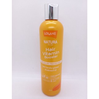 Lolane Natura Hair vitamin Booster For color - Treated hair โลแลน เนทูร่า แฮร์ ไวตามิน บูสเตอร์ สำหรับผมทำสี 250 มล.