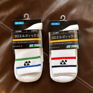 🔥🔥แพงแต่ดี🔥🔥 ถุงเท้าข้อสั้นแบดมินตันYONEX  SPORT QUARTER SOCKS MADE IN JAPAN  แบบหนา 1 คู่