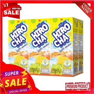 ฮิโร ฉะ ชารสไอซ์ทีเลมอน 250 มล. X6HIRO CHA ICE TEA LEMON 250 ML. X6