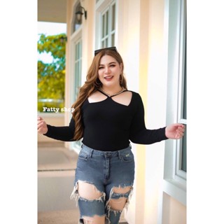 🔥Plussize🔥เสื้อคนอ้วน🔥 M 40-46  L 46-52