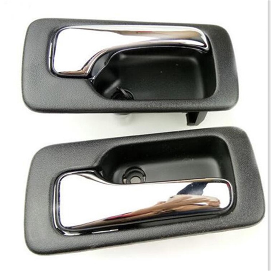 A Pair 2 PCS Left and Right Inside Door Handle for 1990-1993 Honda NO.4 Accord Inside Handle Car Door Handle