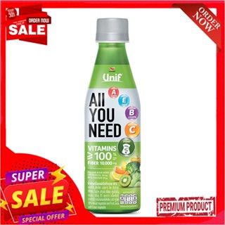 ยูนิฟออลยูนีด ผลไม้ผักใบเขียว95% 300มลUNIF ALL YOU NEED 95% GREEN VEGGET 300ML