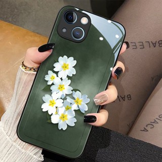 Dmy เคสโทรศัพท์มือถือกระจกนิรภัย สําหรับ iphone 13 14 pro max 11 12 mini X XR XS max 6s 7 plus 8 6 plus