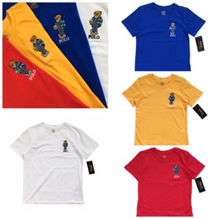 Polo Ralphlauren เสื้อยืดเด็กแขนสั้น2-10ขวบ