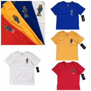 Polo Ralphlauren เสื้อยืดเด็กแขนสั้น2-10ขวบ