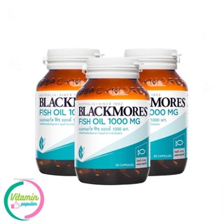 Blackmores Fishoil 80เม็ด x3 ขวด .