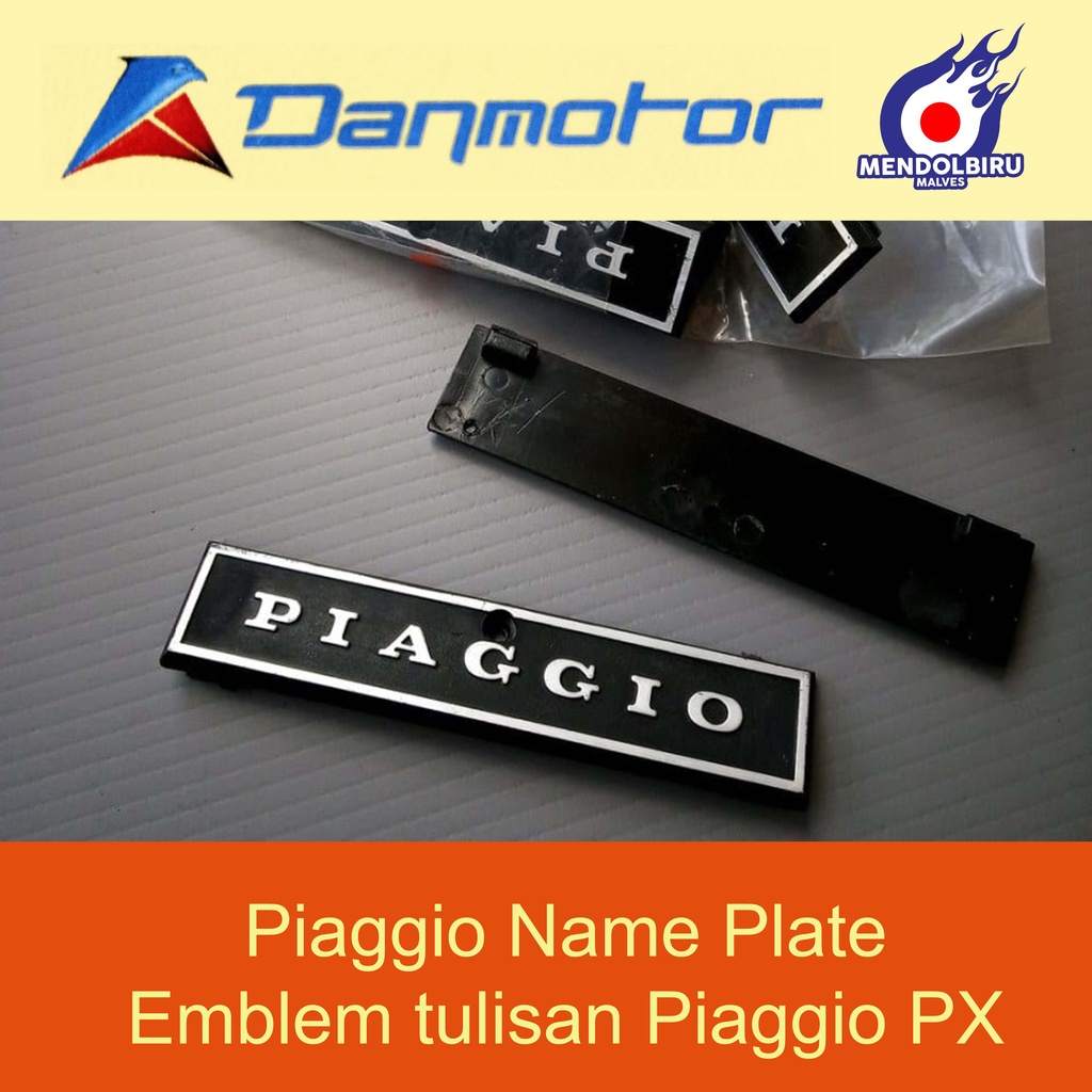 Piaggio Emblem Nose Vespa PX Danmotor